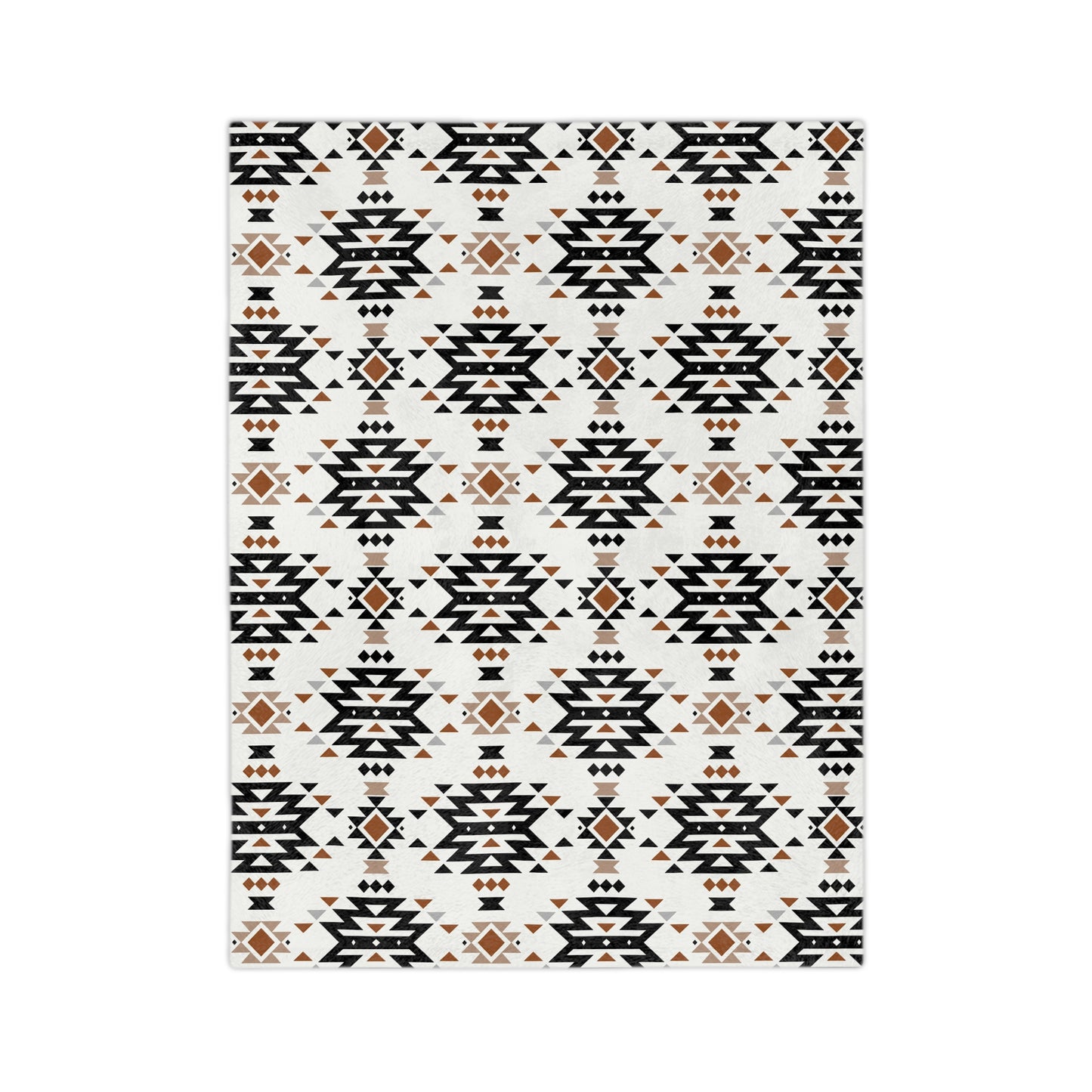 Western Aztec, Microfiber Blanket