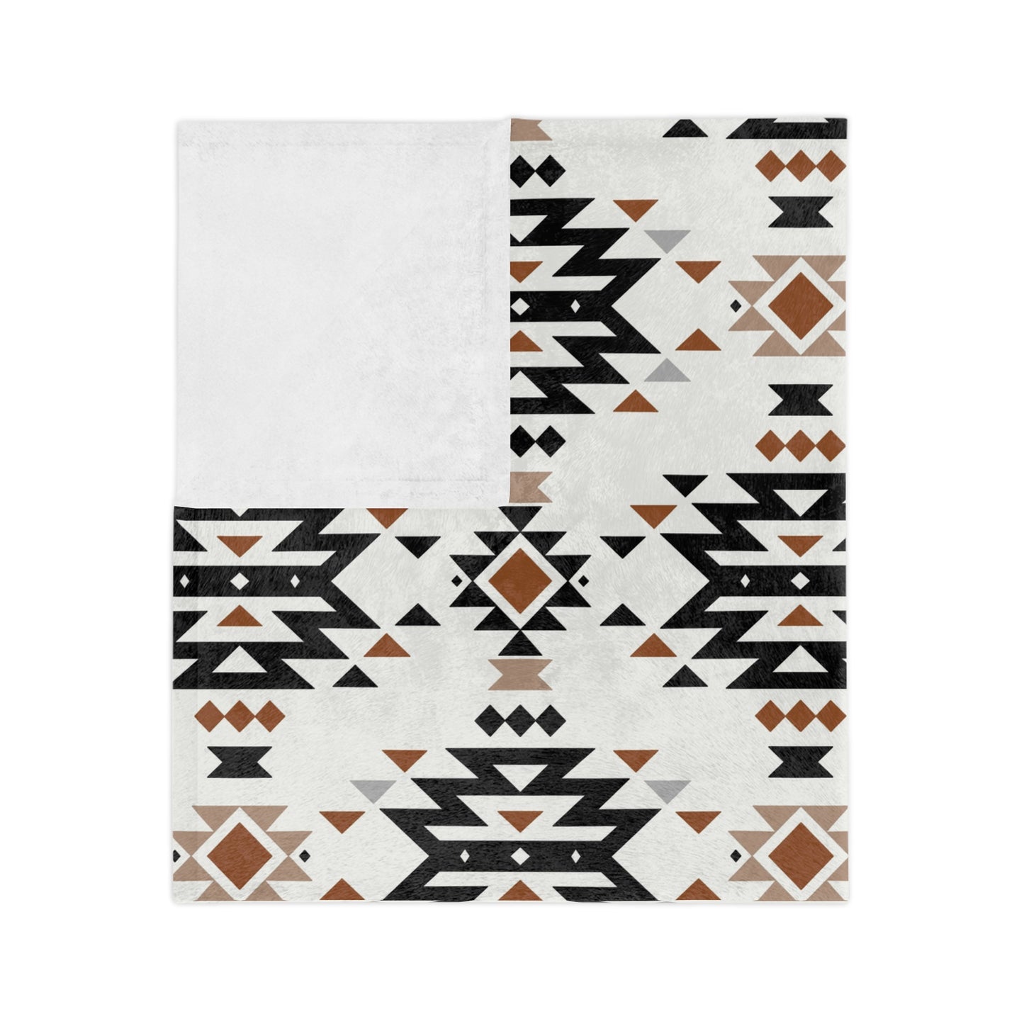 Western Aztec, Microfiber Blanket