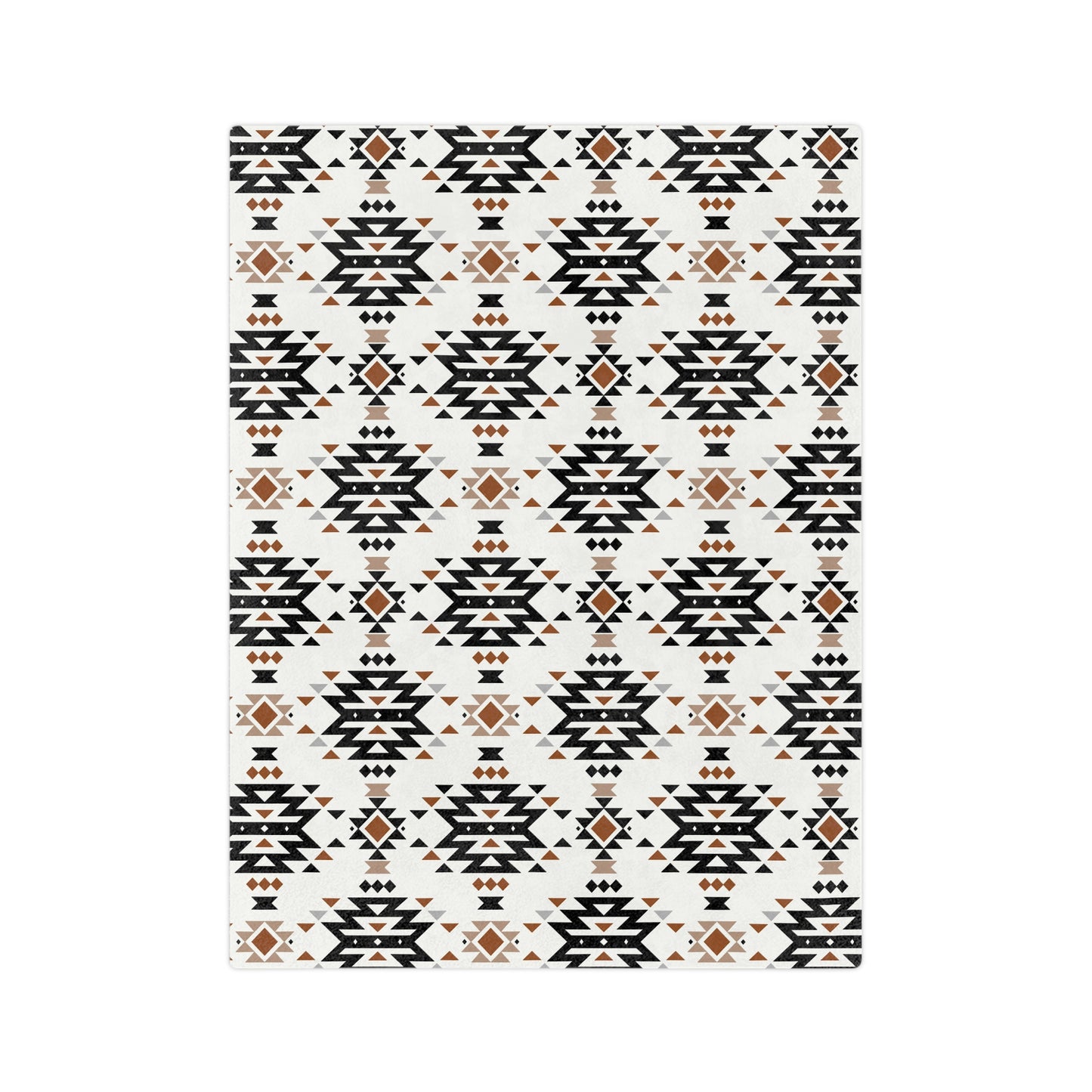 Western Aztec, Microfiber Blanket
