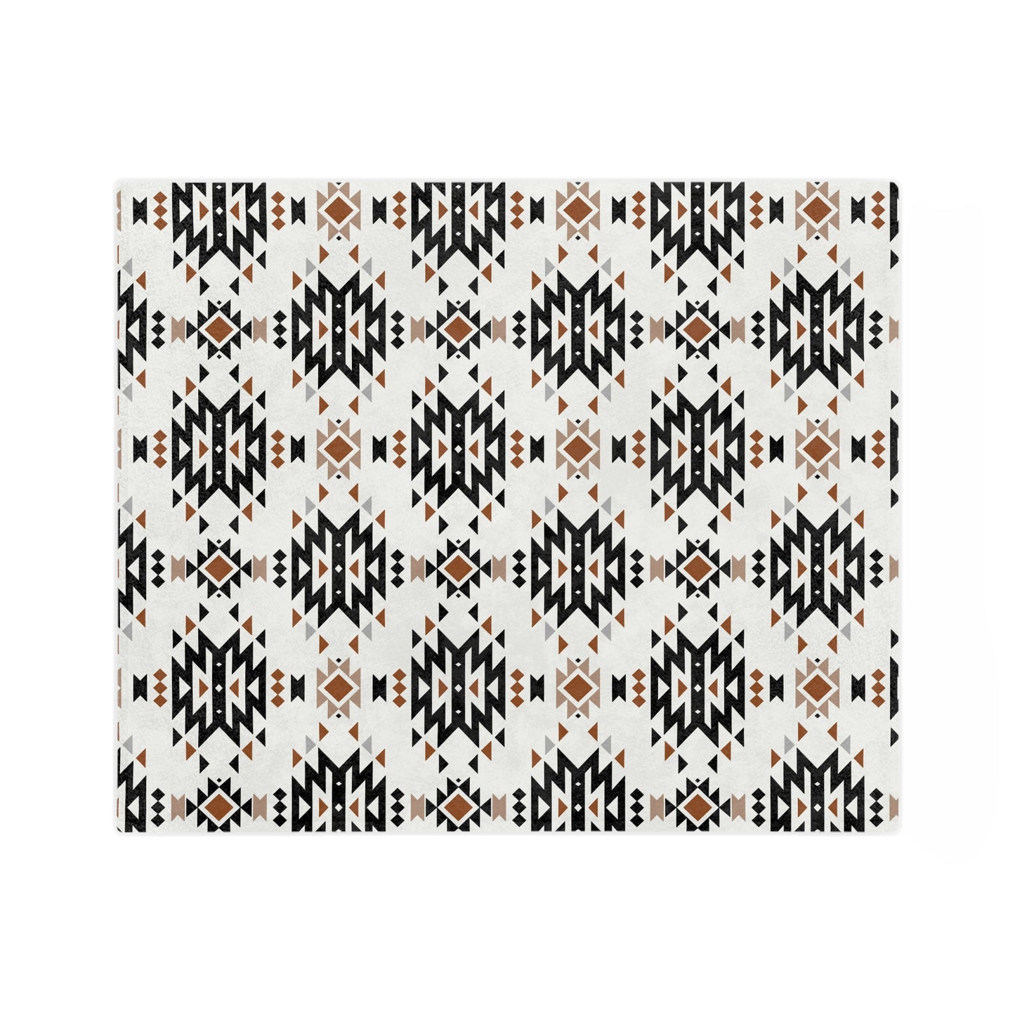 Western Aztec, Microfiber Blanket