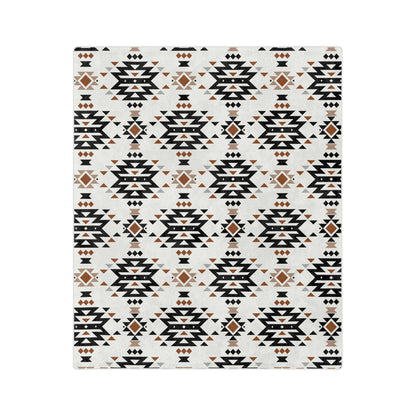 Western Aztec, Microfiber Blanket