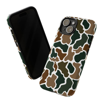 Retro Duck Camo, Tough Phone Cases - Multiple Phone Styles!
