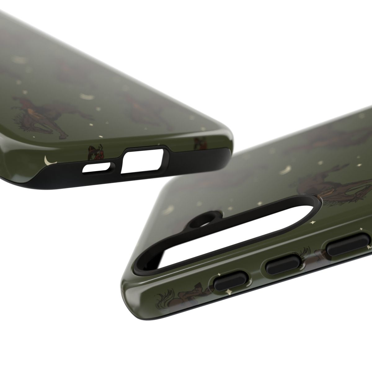 Green Midnight Cowboy Tough Phone Cases - Multiple Phone Styles!