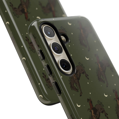 Green Midnight Cowboy Tough Phone Cases - Multiple Phone Styles!