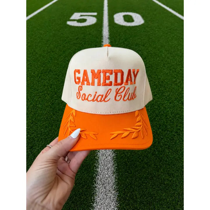 Game Day Social Club Embroidered - Trucker Hat