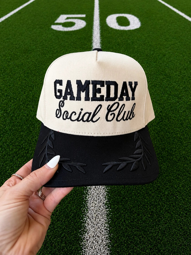 Game Day Social Club Embroidered - Trucker Hat