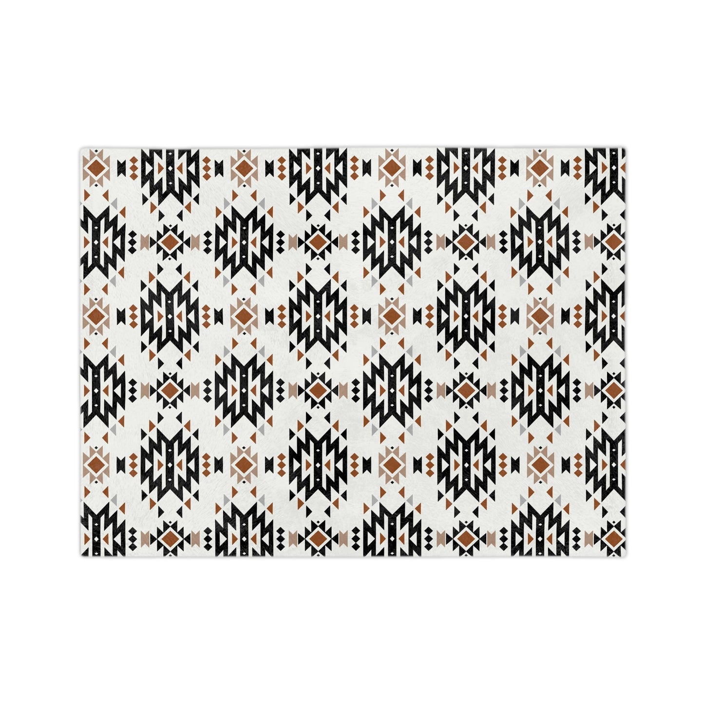 Western Aztec, Microfiber Blanket