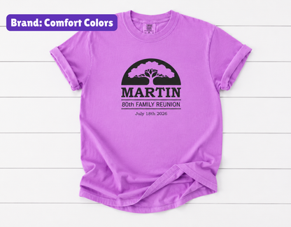 Martin Family Reunion OG Design - Adult Comfort Colors T-Shirt