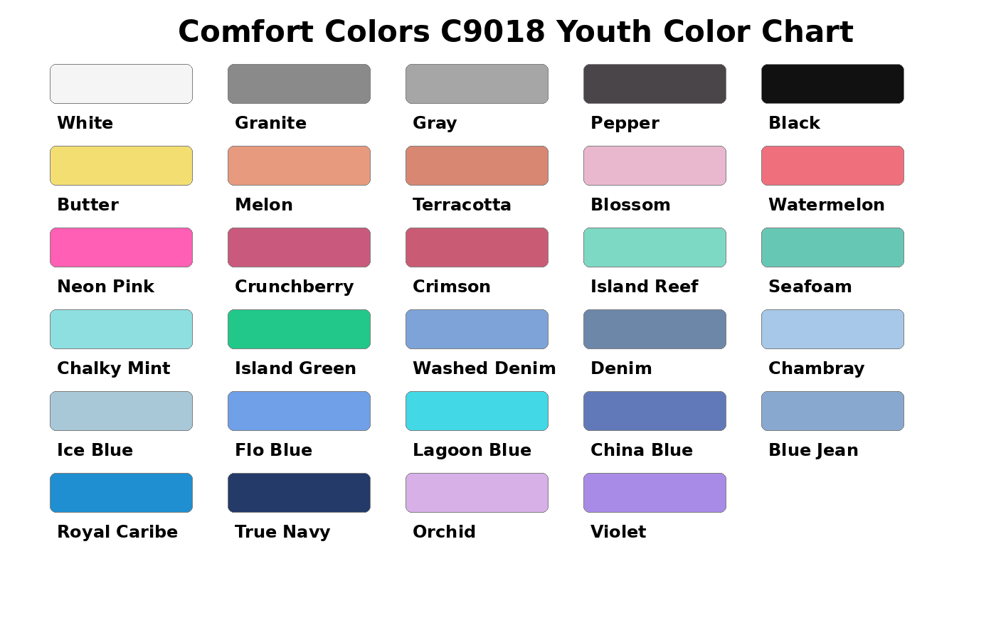Martin Family Reunion - Kids Comfort Colors T-Shirt