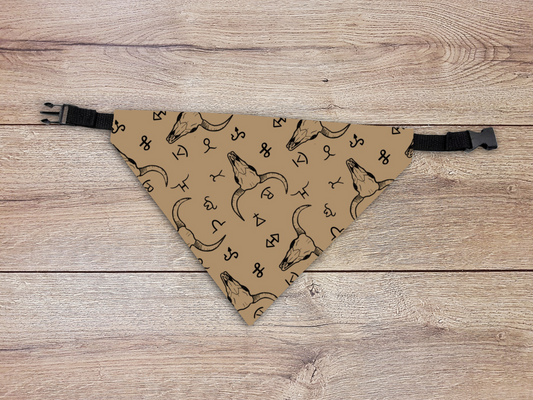 Western Branded Dog Bandana - Over The Collar