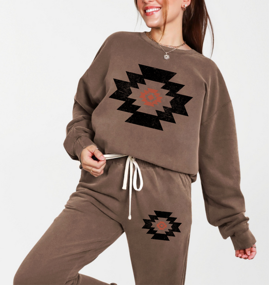 Aztec, Comfort Colors Matching Set - Multiple Colors