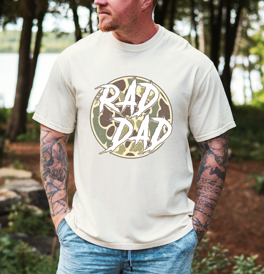 Rad Dad -  Crewneck, Hoodie, or T-Shirt