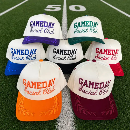 Game Day Social Club Embroidered - Trucker Hat