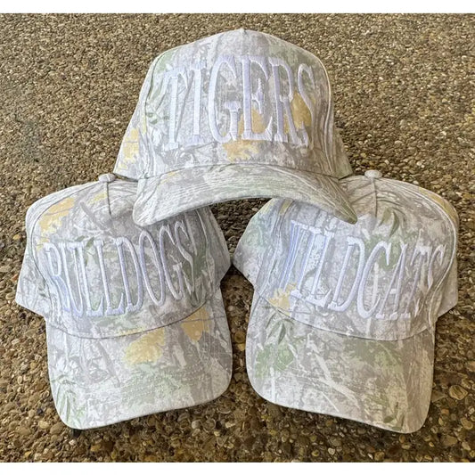 CUSTOM Camo Embroidered - Trucker Hat