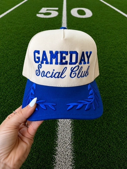 Game Day Social Club Embroidered - Trucker Hat