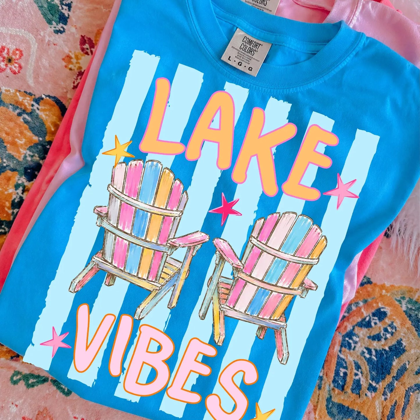 Lake Vibes -  Comfort Colors Tee