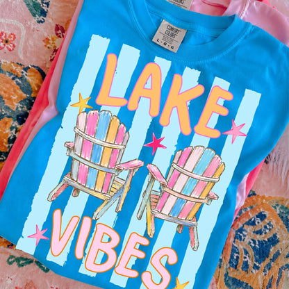 Lake Vibes -  Comfort Colors Tee