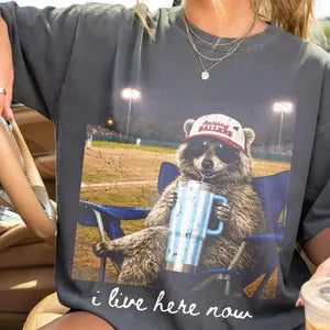 I Live Here Now - Comfort Colors Tee