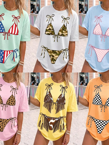 Bikini - MULTIPLE DESIGNS! - Comfort Colors Tee