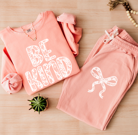 Be Kind, Comfort Colors Matching Set - Multiple Colors