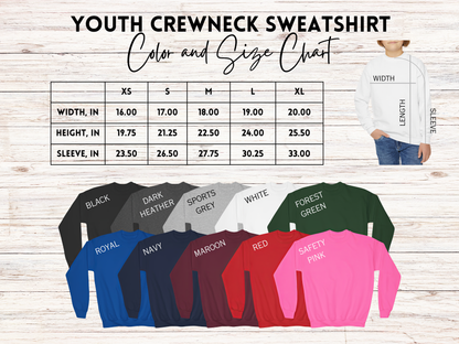 Martin Family Reunion OG Design - Kids Gildan Unisex Crewneck