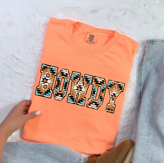 Aztec Howdy -  Crewneck, Hoodie, or T-Shirt