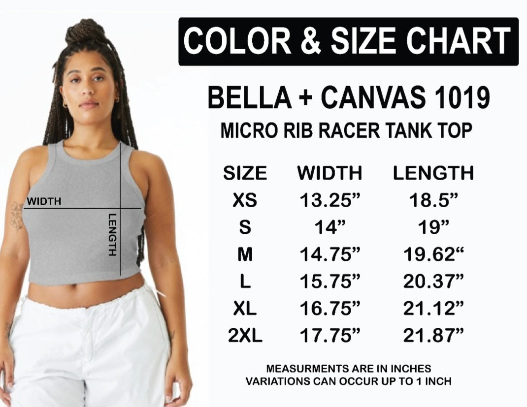 Aztec - Micro Ribbed Cropped Tank