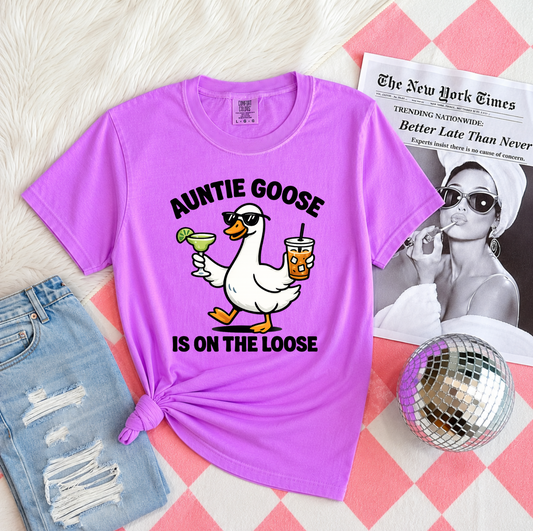 Auntie Goose - Comfort Colors Tee
